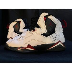 Nike Youth SZ 4Y Air Jordan True Flight 343795-100 White‎ Basketball Shoes